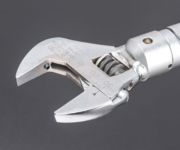 TOP ヘッド反転式モンキ形グリップ付トルクレンチ 調整範囲20~100N・m HY-100NTG トップ