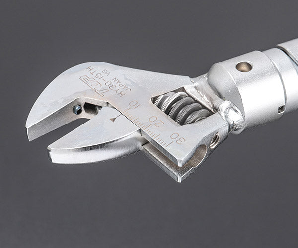 TOP ヘッド反転式モンキ形グリップ付トルクレンチ 調整範囲20~100N・m HY-100NTG トップ