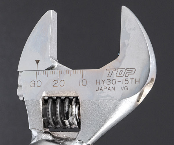 TOP ヘッド反転式モンキ形グリップ付トルクレンチ 調整範囲20~100N・m HY-100NTG トップ