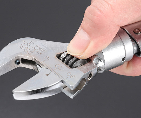 TOP ヘッド反転式モンキ形グリップ付トルクレンチ 調整範囲20~100N・m HY-100NTG トップ