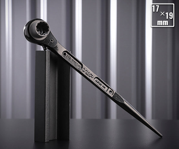 TOP 両口ラチェットレンチ 17X19mm RM-17X19 トップ工業