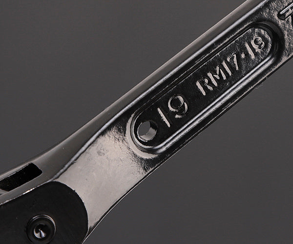 TOP 両口ラチェットレンチ 17X19mm RM-17X19 トップ工業