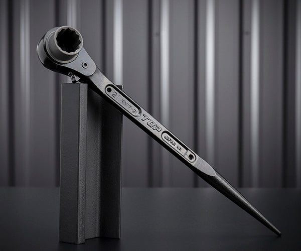 TOP 両口ラチェットレンチ 17X21mm RM-17X21 トップ工業