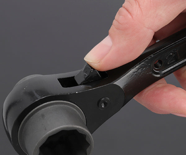 TOP 両口ラチェットレンチ 17X21mm RM-17X21 トップ工業