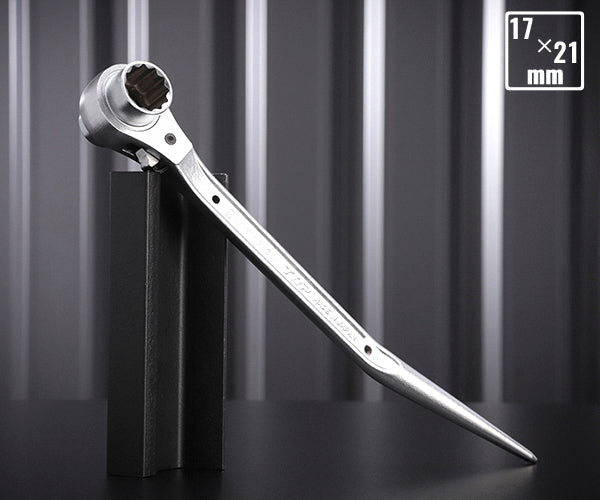 TOP 鳶仕様ラチェットレンチ(竜也モデル) RM-17X21N-BT トップ工業