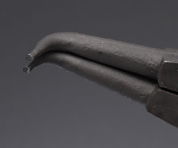 TOP スナップリングプライヤ 軸用曲爪 使用範囲19〜40mm SB-175 トップ工業