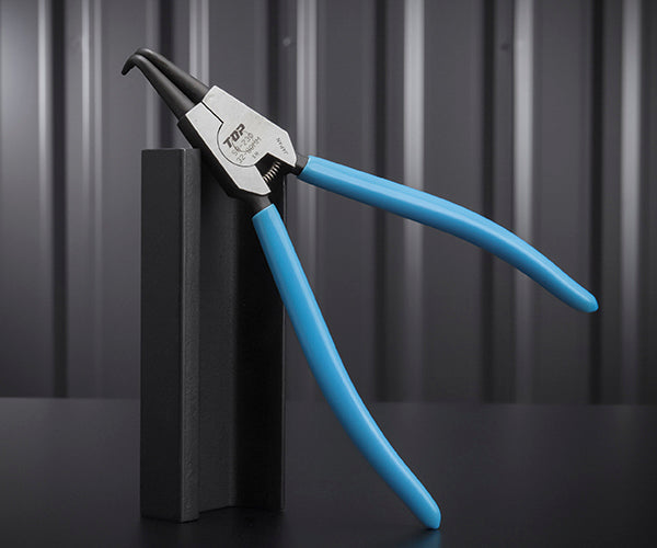 TOP スナップリングプライヤ 軸用曲爪 使用範囲32〜80mm SB-230 トップ工業