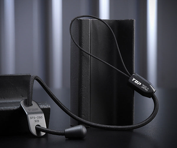 TOP ゴム製セーフティストラップ ブラック SFS-250BK