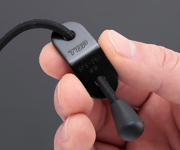 TOP ゴム製セーフティストラップ ブラック SFS-250BK