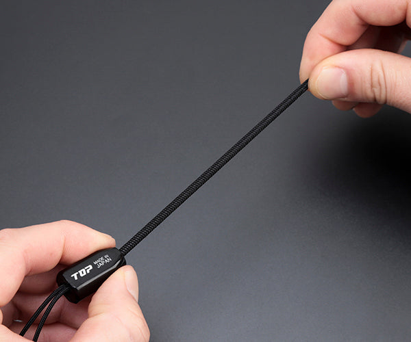 TOP ゴム製セーフティストラップ ブラック SFS-250BK