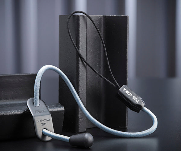 TOP ゴム製セーフティストラップ グレー SFS-250GR