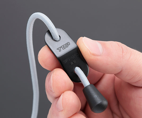 TOP ゴム製セーフティストラップ グレー SFS-250GR