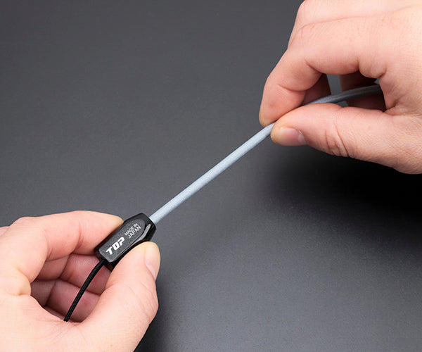 TOP ゴム製セーフティストラップ グレー SFS-250GR