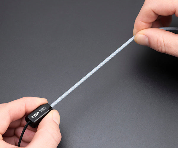 TOP ゴム製セーフティストラップ グレー SFS-250GR