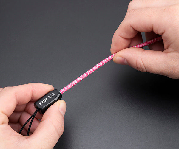 TOP ゴム製セーフティストラップ 迷彩ピンク SFS-250MP