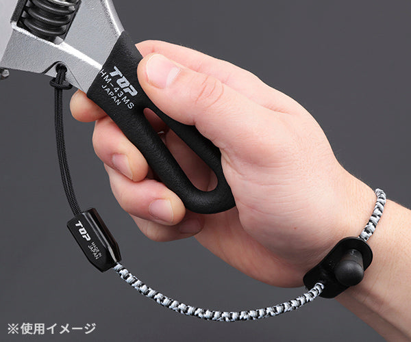 TOP ゴム製セーフティストラップ 迷彩ホワイト SFS-250MW トップ工業 工具