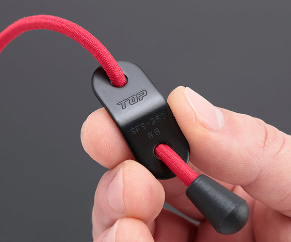 TOP ゴム製セーフティストラップ レッド SFS-250R