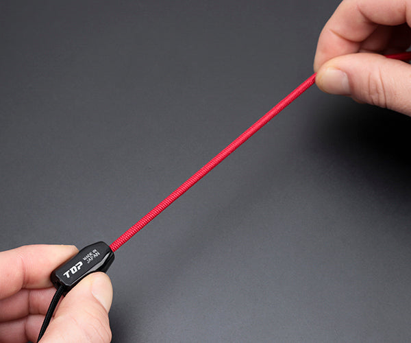 TOP ゴム製セーフティストラップ レッド SFS-250R