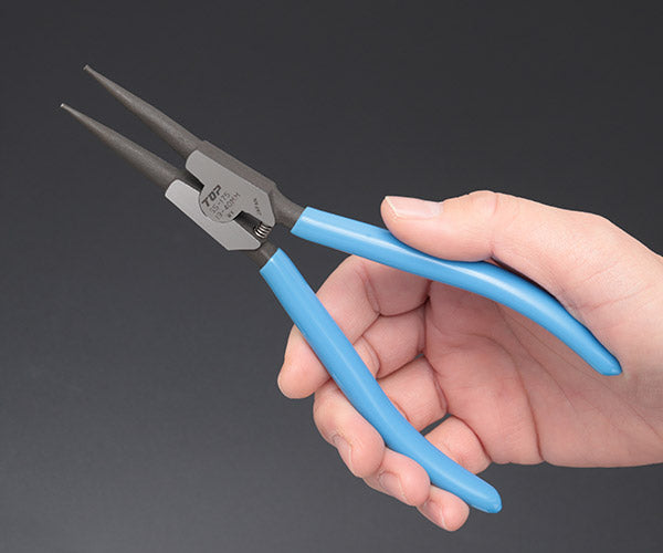 TOP スナップリングプライヤ 軸用直爪 175mm使用範囲19〜40mm SS-175 トップ工業