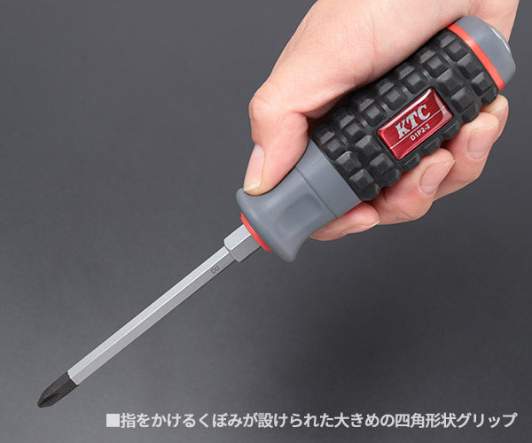 KTC TPMD-7P 樹脂柄ドライバー7本セット (D1P2-1, 2, 3,D1M2-5, 6, D1PS-2,D1MS-6) 京都機械工具 x エヒメマシンオリジナル