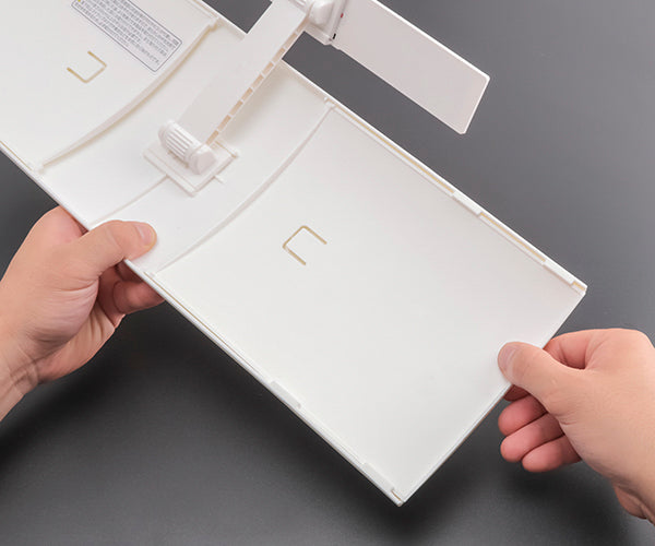 TRUSCO エアコン風よけカバー シボ加工タイプ ホワイト トラスコ