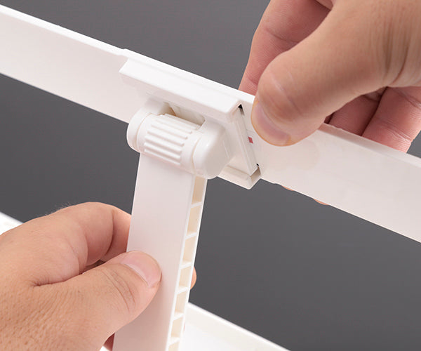 TRUSCO エアコン風よけカバー シボ加工タイプ ホワイト トラスコ