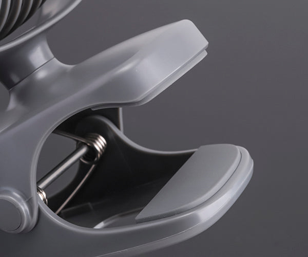 TRUSCO 充電式クリップファン クリップ式 卓上式 2WAY CLFN-GY 暑さ対策 トラスコ