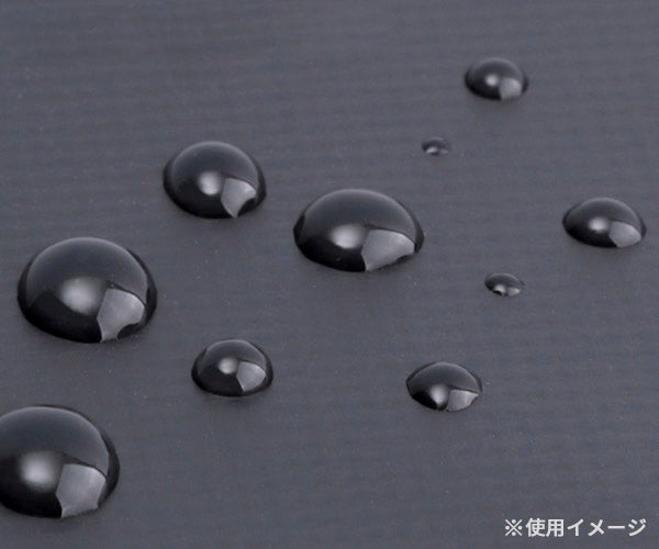 TRUSCO 防水ターポリンデイパック ブラック 容量19L TDYB-BK トラスコ