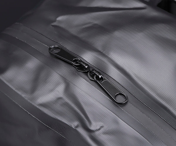 TRUSCO 防水ターポリンデイパック ブラック 容量19L TDYB-BK トラスコ