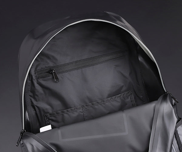 TRUSCO 防水ターポリンデイパック ブラック 容量19L TDYB-BK トラスコ