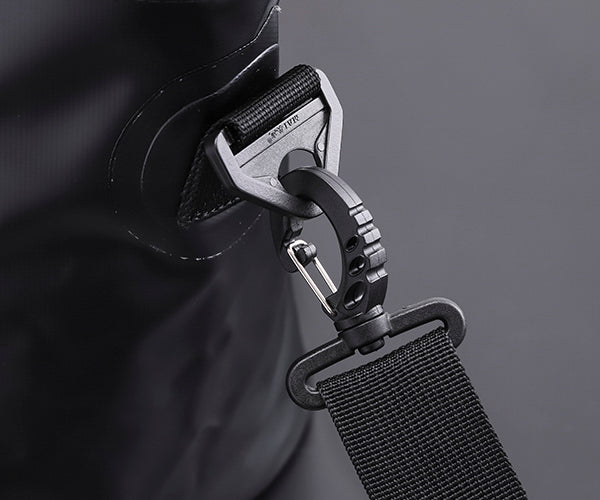 TRUSCO 防水ターポリントートバッグ ブラック Lサイズ TTBL-BK トラスコ