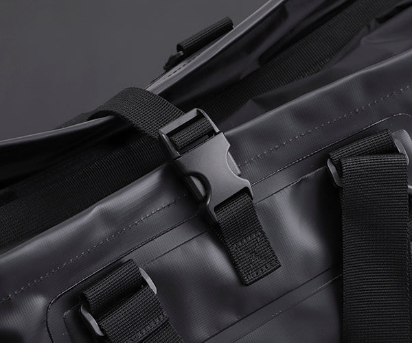 TRUSCO 防水ターポリントートバッグ ブラック Lサイズ TTBL-BK トラスコ