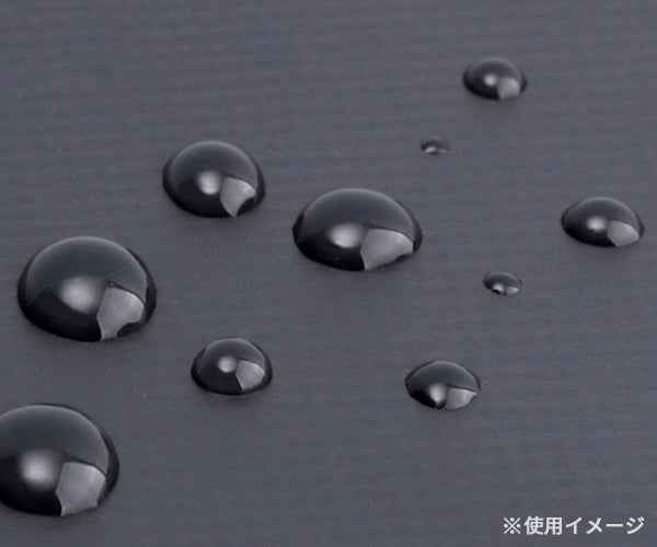 TRUSCO 防水ターポリントートバッグ ブラック Lサイズ TTBL-BK トラスコ