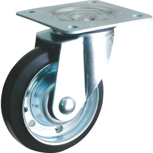 TRUSCO プレス製台車用キャスターΦ100 自在 100JC トラスコ