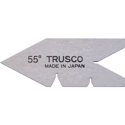 TRUSCO センターゲージ 焼入品 測定範囲55° 55Y トラスコ