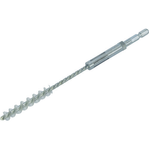 TRUSCO 六角軸スパイラルホールブラシ 66ナイロン 10.5mm 下穴径 6HB10.5NY トラスコ