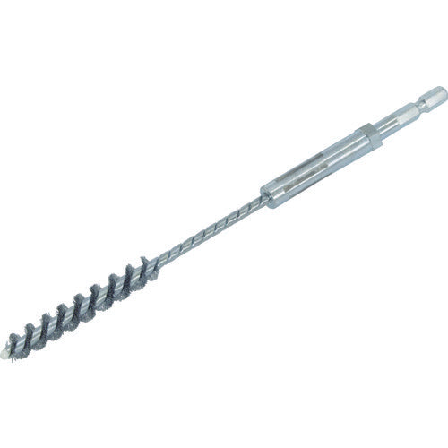 TRUSCO 六角軸スパイラルホールブラシ ワイヤー鋼線 10.5mm 下穴径 6HB10.5WB トラスコ