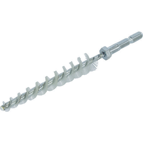 TRUSCO 六角軸テーパーネジリブラシ 66ナイロン 0.45Φ 8Φ~16Φ穴用 6TNB816NY トラスコ