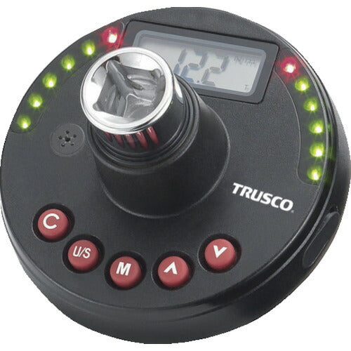 TRUSCO デジタルアングルトルクアダプター 差込角6.35mm 6~30Nm 