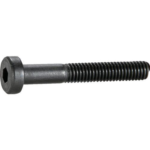 TRUSCO 低頭六角穴付ボルト 黒染メ半ネジ サイズM6X35 8本入 B0810635 トラスコ