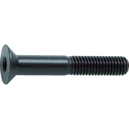 TRUSCO 六角穴付皿ボルト 黒染メ 半ネジ M10X50 12本入 B731050 トラスコ