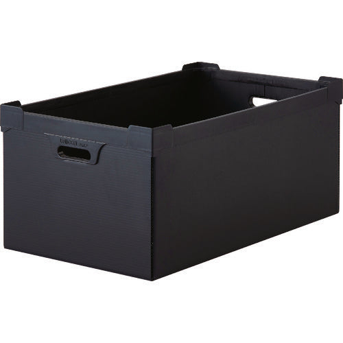 TRUSCO 導電性ダンボールプラスチック 45L ブラック DP560D5N トラスコ
