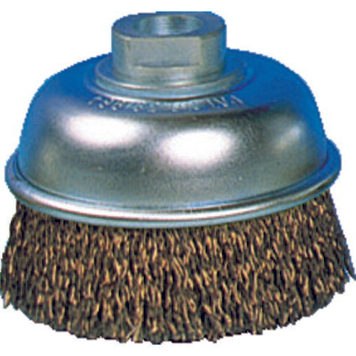 TRUSCO 電動工具用カップブラシ Φ85 真鍮メッキ 線径0.27 GCB90 トラスコ