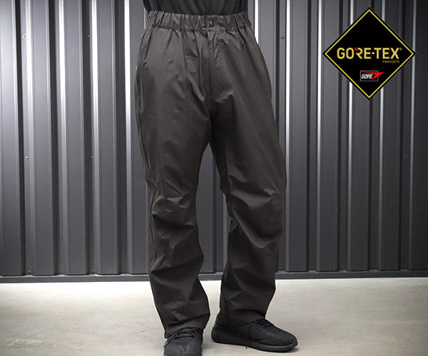 TRUSCO ゴアテックスフルジップレインパンツ ブラック L GXFPLBK トラスコ