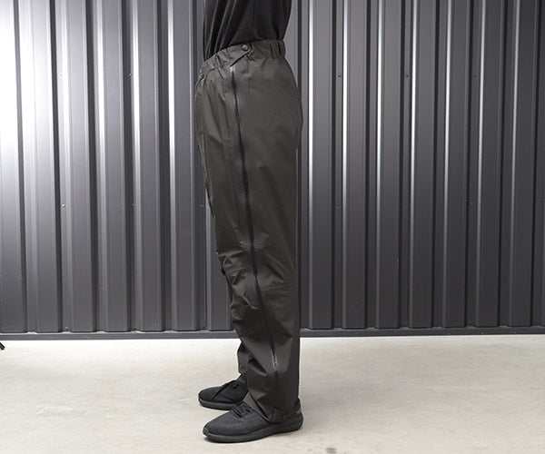 TRUSCO ゴアテックスフルジップレインパンツ ブラック L GXFPLBK トラスコ