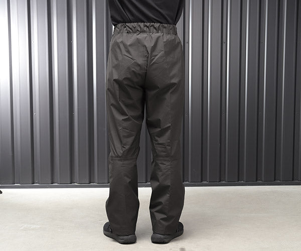 TRUSCO ゴアテックスフルジップレインパンツ ブラック L GXFPLBK トラスコ