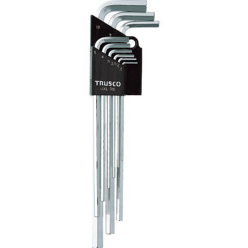 TRUSCO ロング六角棒レンチセット 9本組 GXL9S トラスコ