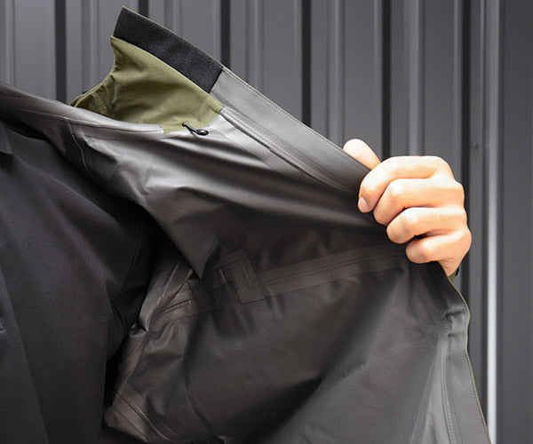 TRUSCO ゴアテックスワークレインウェア カーキ LL GXPWLLOD トラスコ