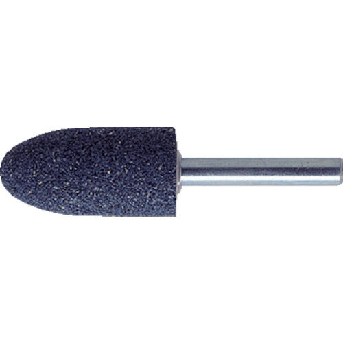 TRUSCO 軸付砥石A 砲弾型 Φ19X幅45X軸6 #36 1箱(PK)5本 MA600P トラスコ