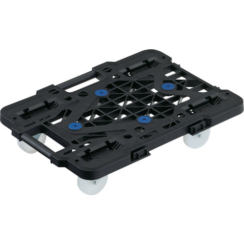 TRUSCO 連結式ルートバン メッシュタイプ 515X385 ナイロン車輪 オール自在 黒 MPK500NJBK トラスコ